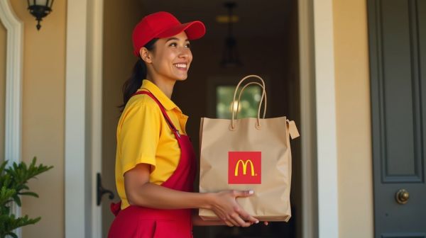 Comment recevoir rapidement vos produits McDonald's en livraison ?